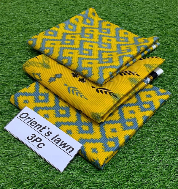 ORIENT LAWN DIGITAL PRINT 3PC D31